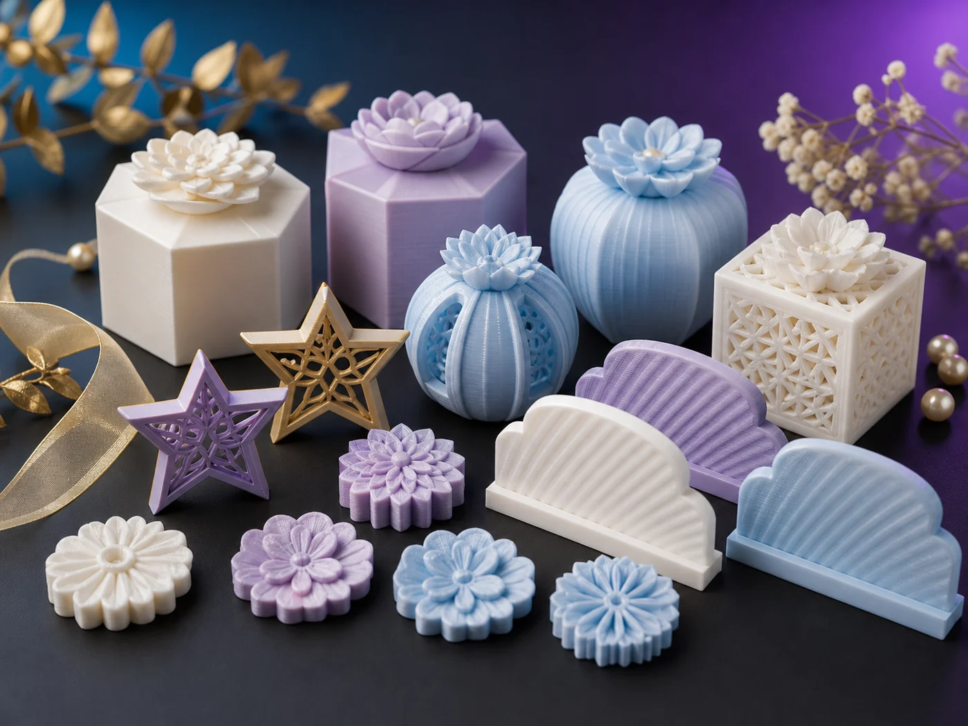 Productos de Recuerdos para eventos impresos en 3D