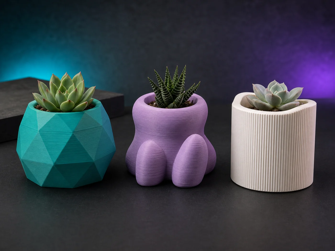 Productos de Maceteros impresos en 3D